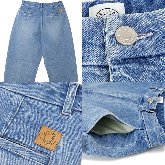 ORCIVAL（オーシバル） メンズ ワイドカーブパンツ OR-E0301-SGB SS26