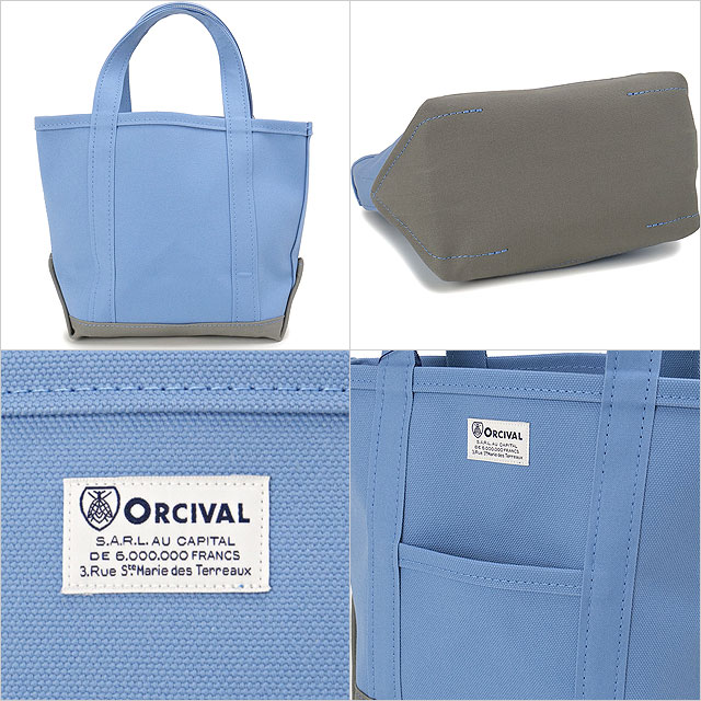 ORCIVAL（オーシバル） トートバッグ スモール OR-H0285-KWC SS26 TOTE
