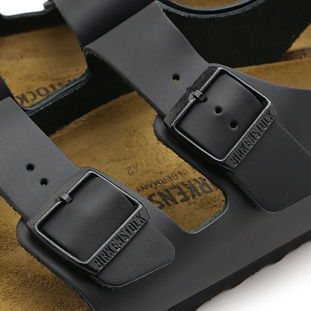 ビルケンシュトック BIRKENSTOCK サンダル メンズ ミラノ 34191 SS26 MILANO 靴 ドイツ製 コンフォートサンダル 黒 BLACK | NATURAL-LEATHER 正規取扱店 | BIRKENSTOCK | 03