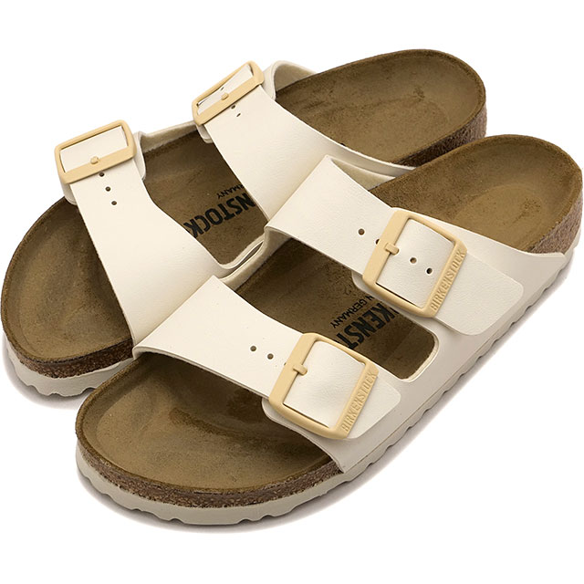 �r���P���V���g�b�N BIRKENSTOCK �T���_�� ���f�B�[�X �A���]�i 1027339 SS26 ARIZONA �C �h�C�c�� �z���C�g EGGSHELL | BIRKO-FLOR ���K�戵�X