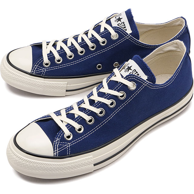 �R���o�[�X CONVERSE �X�j�[�J�[ �����Y �I�[���X�^�[ �G�C�W�h ���[�J�b�g 31318030 SS26Q2 ALL STAR AGED OX �C �V���[�Y �l�C�r�[ CLASSIC-NAVY ���K�戵�X