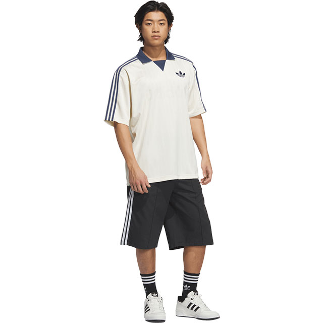 アディダス オリジナルス adidas Originals メンズ 襟付きゴーリートップ VA035 KB5435 SS26 COLLARED GOALIE トップス 白 クリームホワイト 正規取扱店 | adidas Originals | 03