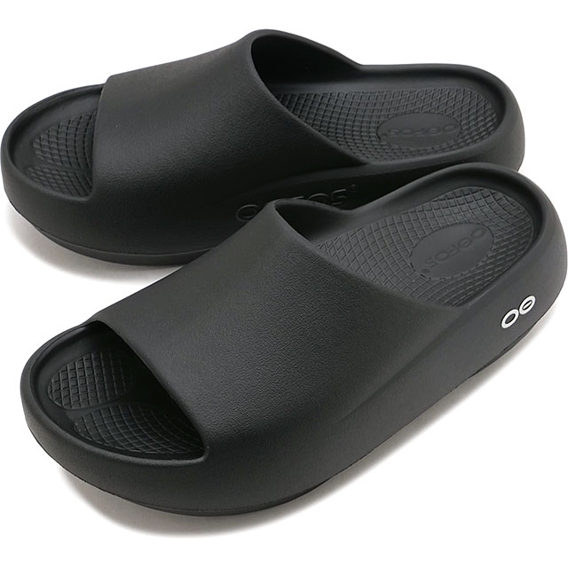 6�����ۏ� �E�[�t�H�X OOFOS ���J�o���[�T���_�� �E�[�A�[�v���X 2001110050261 SS26 OOahh+ �C ���� ��J�񕜃T���_�� �X���C�h�T���_�� �� Black ���K�戵�X