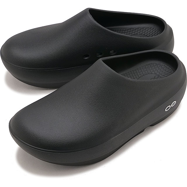 6�����ۏ� �E�[�t�H�X OOFOS ���J�o���[�T���_�� �E�[�N���b�O�v���X 2001120050261 SS26 OOcloog+ �����Y�E���f�B�[�X �C ���� �� Black ���K�戵�X
