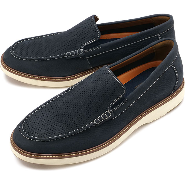 ���b�N�|�[�g ROCKPORT ���U�[�V���[�Y �����Y �N���C���� RMF-B26S14W SS26 CRAVEN �v�C �X���b�|�� �y�� ���C�h���C�Y �l�C�r�[ NEW-DRESS-BLUES ���K�戵�X
