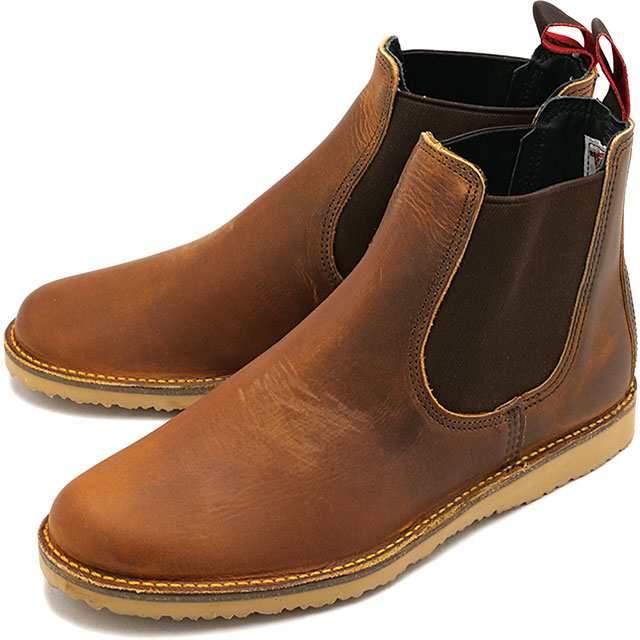 �ԕi������������ ���b�h�E�B���O REDWING �����Y �E�B�[�N�G���_�[ �`�F���V�[ 3128 SS26 WEEKENDER CHELSEA D���C�Y �J�b�p�[�E���t�A���h�^�t ���K�戵�X