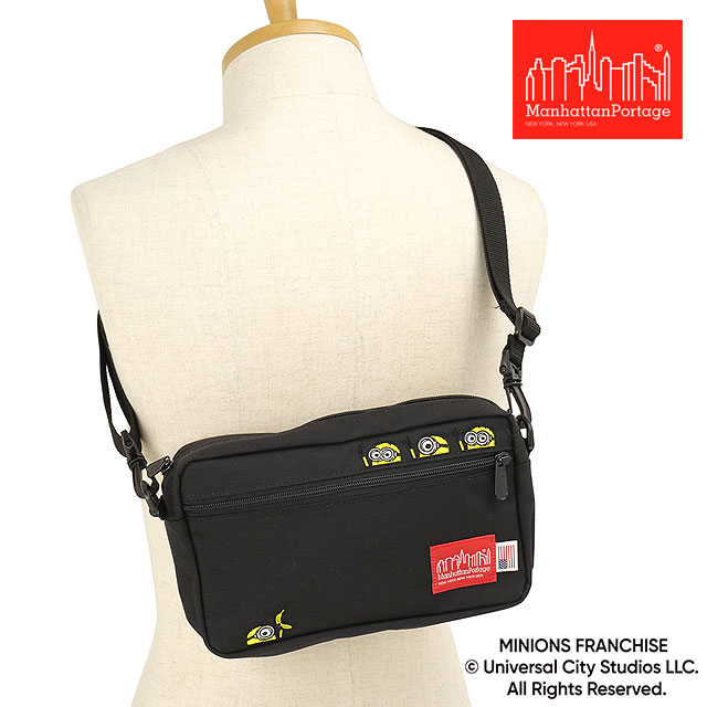 �R���{ �}���n�b�^���|�[�e�[�W Manhattan Portage �W���K�[�o�b�O �~�j�I���Y MP1404L2MNOS SS26 JOGGER (L) JPN VER2 MINIONS Black ���K�戵�X