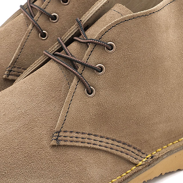 返品交換送料無料 レッドウィング REDWING メンズ ウィークエンダー チャッカ 3610 SS26 WEEKENDER CHUKKA Dワイズ サンドストーン・モハヴェ 正規取扱店の画像
