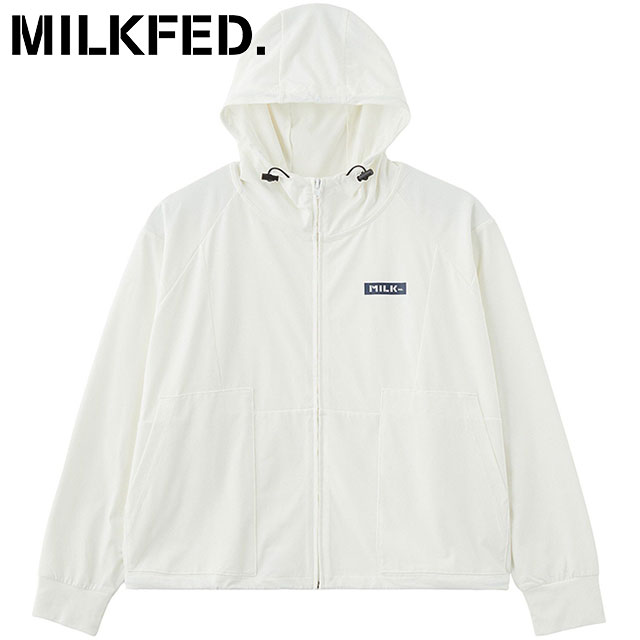 MILKFED.（ミルクフェド） レディース ラッシュガードジップフーディー
