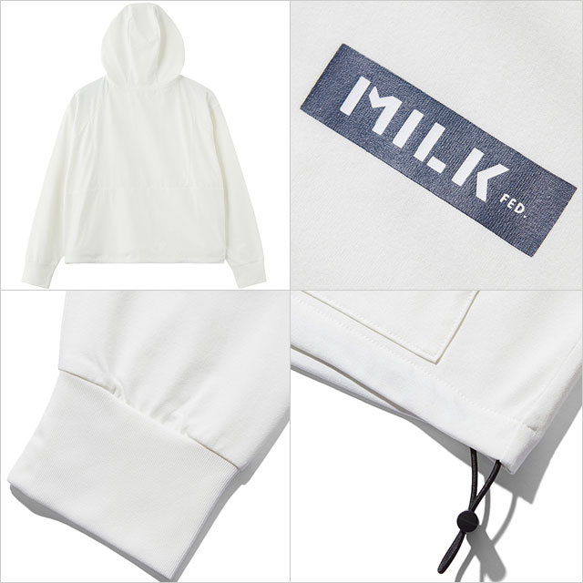 MILKFED.（ミルクフェド） レディース ラッシュガードジップフーディー