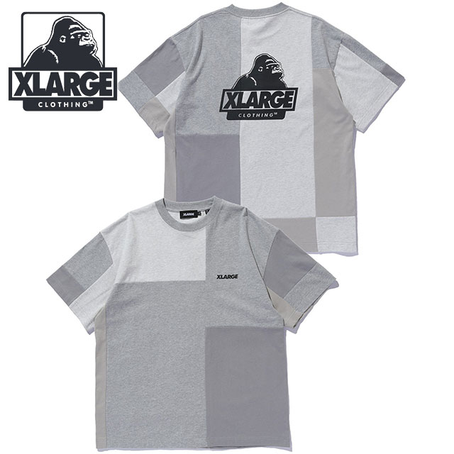 XLARGE（エクストラ ラージ） メンズ パッチワーク ショートスリーブT