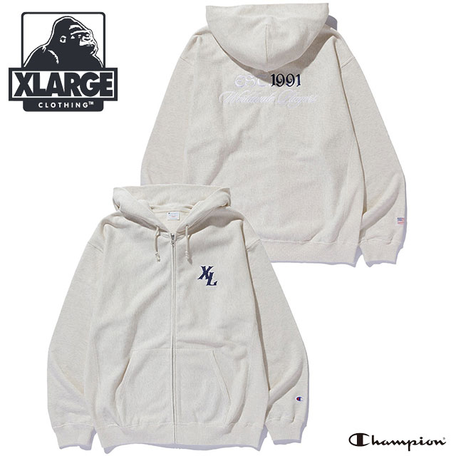 XLARGE（エクストラ ラージ） メンズ チャンピオン ジップアップ