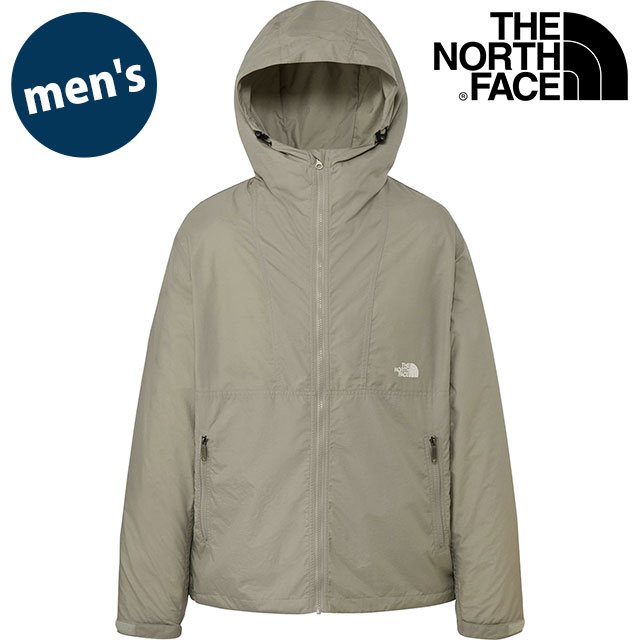 ザ・ノース・フェイス THE NORTH FACE メンズ コンパクトジャケット NP72530-ST SS26 Compact Jacket TNF ライトアウター グレー ストーンスラブ 正規取扱店 | THE NORTH FACE