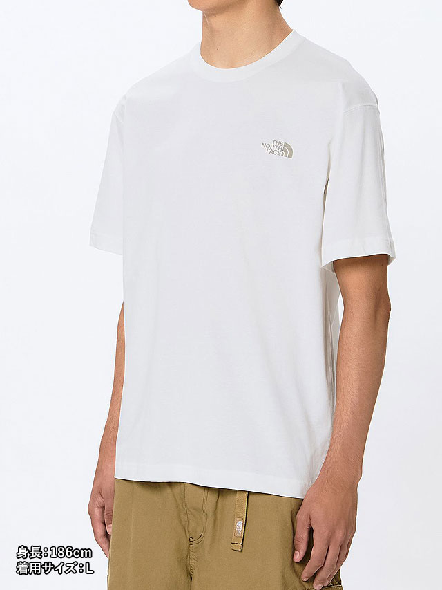 ザ・ノース・フェイス THE NORTH FACE ショートスリーブフラッシュドライカラースキームコットンTシャツ NT32548-OW SS26 Cotton Tee オフホワイト  正規取扱店 | THE NORTH FACE | 04