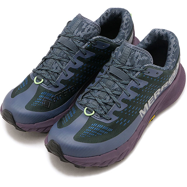 ������ MERRELL �X�j�[�J�[ �����Y �A�W���e�B�[ �s�[�N5 �S�A�e�b�N�X J068187 M AGILITY PEAK 5 GORE-TEX �C �h�� �u���[ SLATE ���K�戵�X
