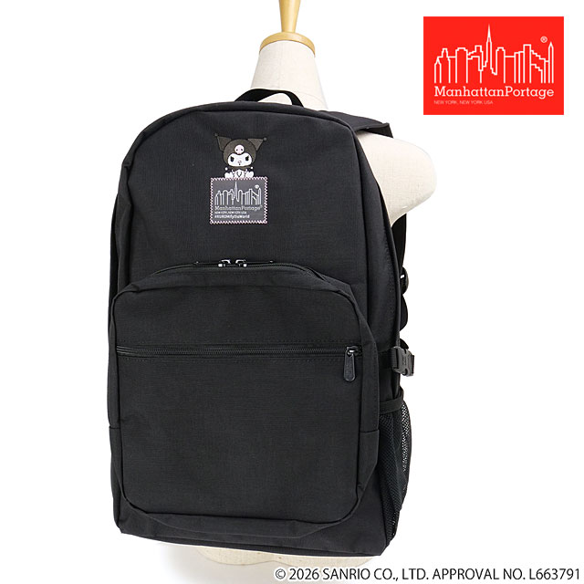 コラボ マンハッタンポーテージ Manhattan Portage タウンゼント バックパック クロミ MP2236-500KRM SS26 サンリオ 黒 Black 正規取扱店