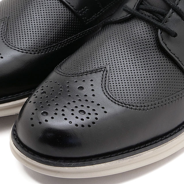 ロックポート ROCKPORT スニーカー メンズ コルティン ウィングチップ RMF-B25F01W COLTIN 革靴 カジュアルシューズ ワイドワイズ BLACK 正規取扱店 | ROCKPORT | 03