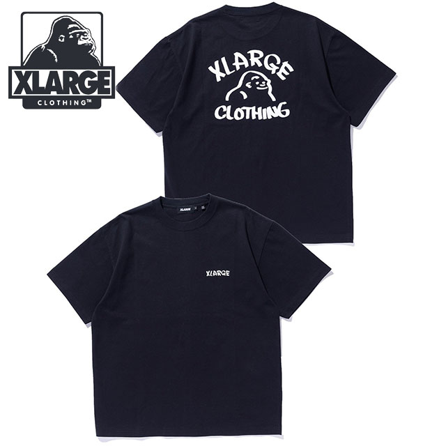 エクストララージ XLARGE メンズ ドローイング OG ショートスリーブTシャツ 101262011045 SS26 DRAWING OG S S TEE トップス 半袖 黒 BLACK  正規取扱店 | XLARGE