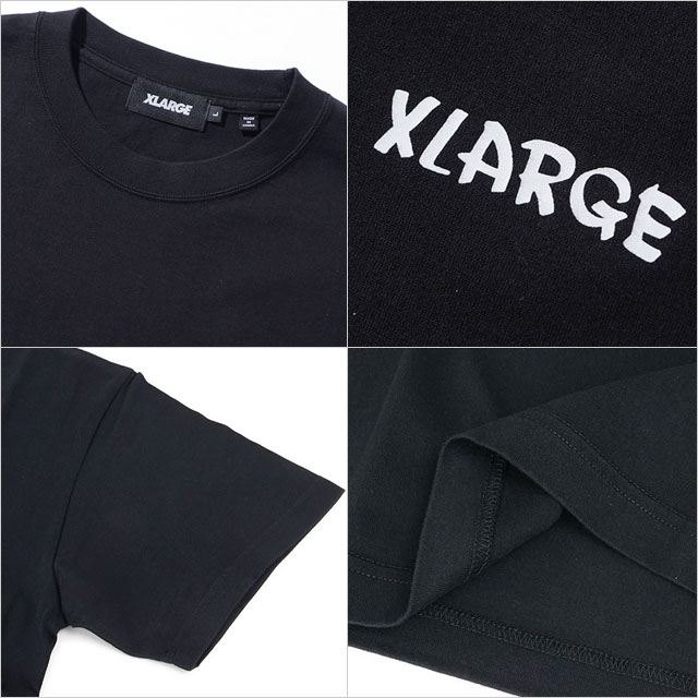 エクストララージ XLARGE メンズ ドローイング OG ショートスリーブTシャツ 101262011045 SS26 DRAWING OG S S TEE トップス 半袖 黒 BLACK  正規取扱店 | XLARGE | 02