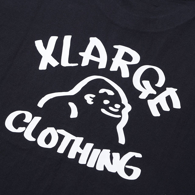 エクストララージ XLARGE メンズ ドローイング OG ショートスリーブTシャツ 101262011045 SS26 DRAWING OG S S TEE トップス 半袖 黒 BLACK  正規取扱店 | XLARGE | 03