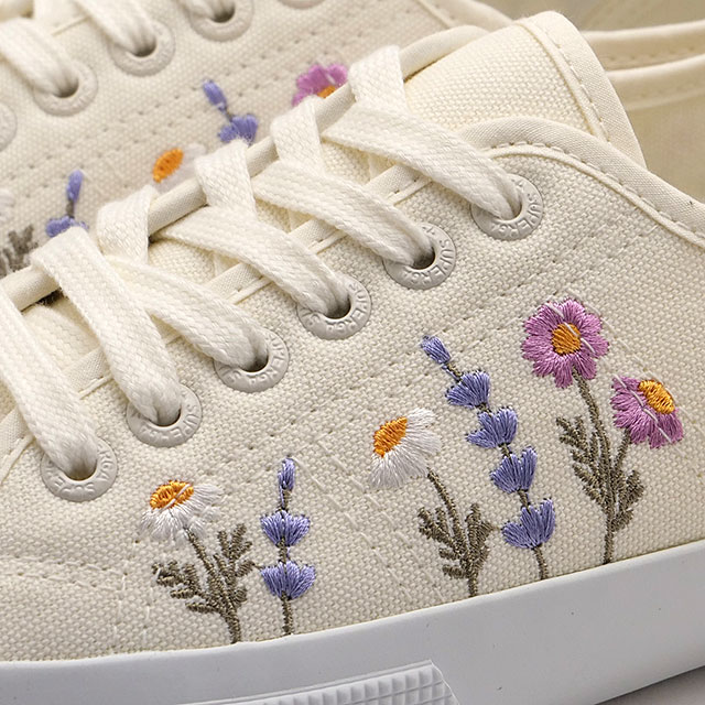 スペルガ SUPERGA スニーカー レディース フラワー エンボス レッジェーラ 6S8161ZW-AA5 SS26 3750 FLW EMBO LEGGERA W-AVO-P-VIO AA5 正規取扱店 | SUPERGA | 03