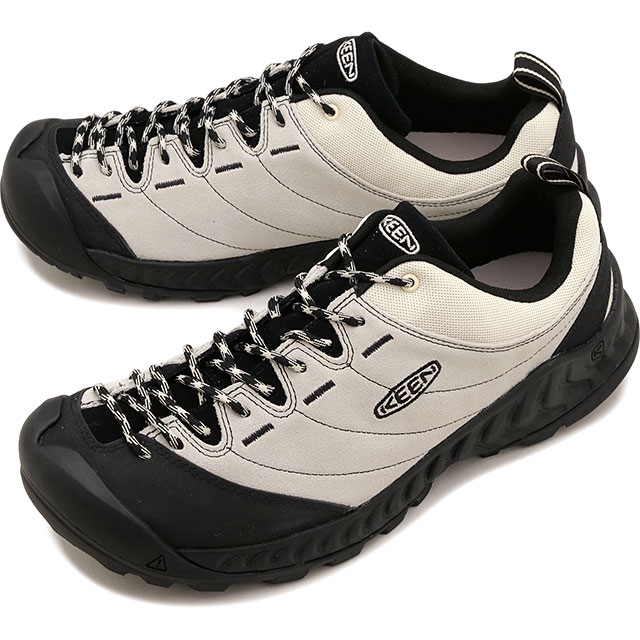 返品交換送料無料 キーン KEEN スニーカー メンズ ジャスパー ネクシス リッジ [1033110 FW26] 靴 スエードシューズ ホワイト系 SILVER-BIRCH BLACK 正規取扱店 | KEEN