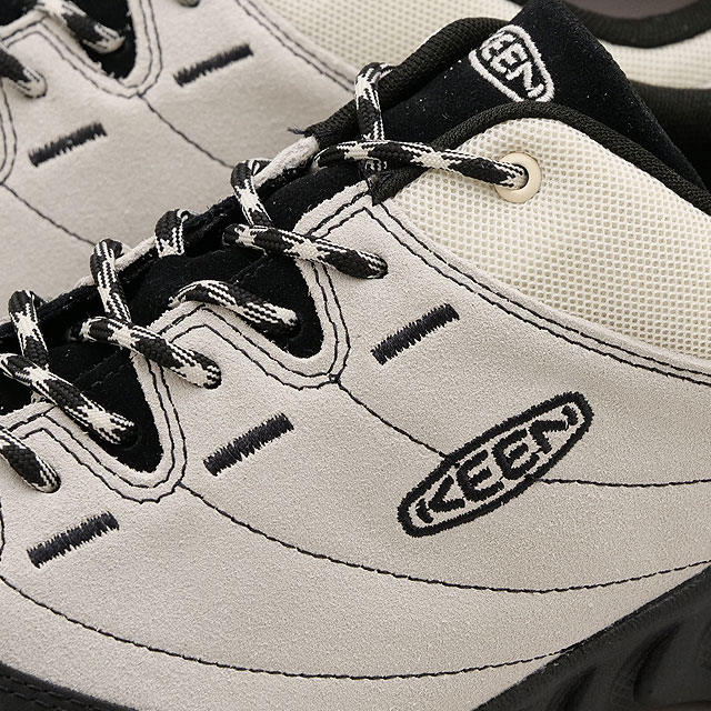 返品交換送料無料 キーン KEEN スニーカー メンズ ジャスパー ネクシス リッジ [1033110 FW26] 靴 スエードシューズ ホワイト系 SILVER-BIRCH BLACK 正規取扱店 | KEEN | 03