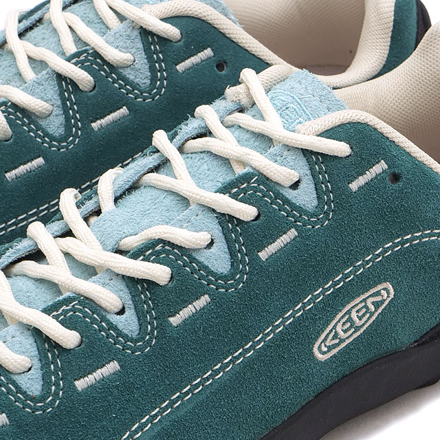 返品交換送料無料 キーン KEEN スニーカー レディース ジャスパー 1032944 W JASPER 靴 スエードシューズ グリーン系 MEDITERRANEA AQUIFER 正規取扱店 | KEEN | 03