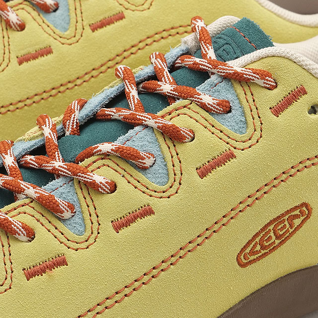 返品交換送料無料 キーン KEEN スニーカー レディース ジャスパー 1032942 W JASPER 靴 スエードシューズ イエロー LEMON-GRASS MEDITERRANEA 正規取扱店 | KEEN | 03
