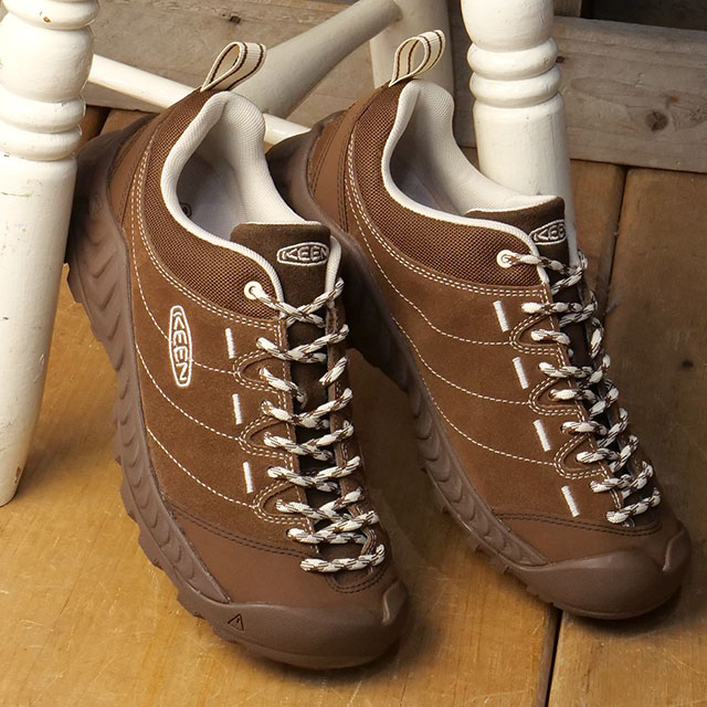 返品交換送料無料 キーン KEEN スニーカー レディース ジャスパー ネクシス リッジ [1033114 FW26] W JASPER NXIS RIDGE ブラウン BISON DARK-EARTH 正規取扱店 | KEEN | 01