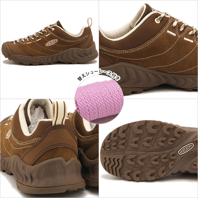 返品交換送料無料 キーン KEEN スニーカー レディース ジャスパー ネクシス リッジ [1033114 FW26] W JASPER NXIS RIDGE ブラウン BISON DARK-EARTH 正規取扱店 | KEEN | 02