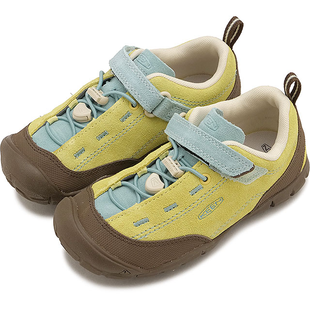 キーン KEEN スニーカー キッズ ジャスパー ツー 1032606 CHILDREN JASPER II 男の子 女の子 チルドレン 子供靴 スエードシューズ LEMON-GRASS 正規取扱店