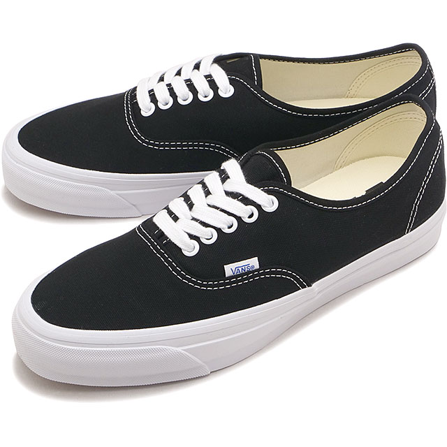バンズ VANS スニーカー メンズ LX オーセンティック リイシュー 44 VN000CQABA2 LX Authentic Reissue 44 靴 ローカットシューズ 黒 BLACK WHITE 正規取扱店 | VANS