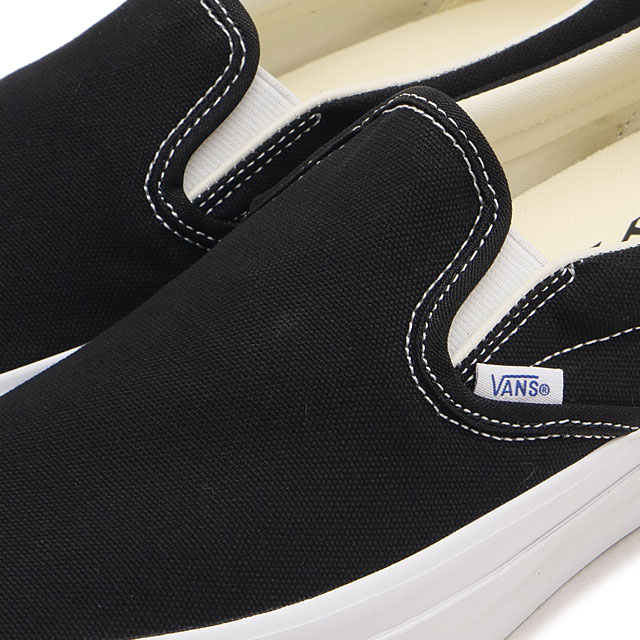 バンズ VANS スニーカー メンズ LX スリップオン リイシュー 98 VN000CSEBA2 LX Slip-On Reissue 98 靴 シューズ スリッポン 黒 BLACK WHITE 正規取扱店 | VANS | 03