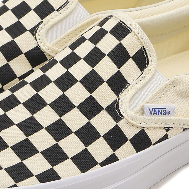 バンズ VANS スニーカー メンズ LX スリップオン リイシュー 98 VN000CSE2BO LX Slip-On Reissue 98 シューズ スリッポン CHECKERBOARD-BLACK 正規取扱店 | VANS | 03