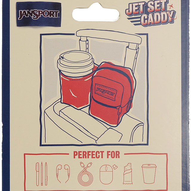 ジャンスポーツ JANSPORT ジェットセットキャディー JS0A83LN SS26 0.5L JET SET CADDY 小物入れ トラベルポーチ ボトルポケット 正規取扱店 | JANSPORT | 06