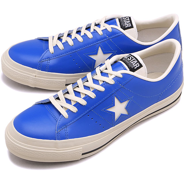 コンバース CONVERSE スニーカー メンズ ワンスター J 33703180 ONE STAR J 靴 ローカットシューズ 日本製 ブルー BLUE 正規取扱店 | CONVERSE