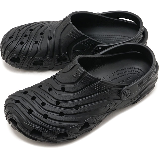 クロックス crocs サンダル メンズ クラシック イロージョン クロッグ 213440-001 FW26 Classic Erosion Clog 靴 スライドサンダル 黒 Black 正規取扱店 | crocs