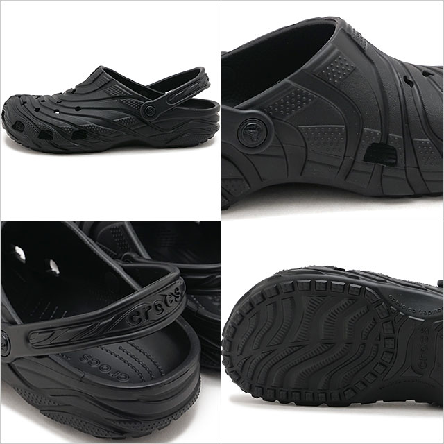クロックス crocs サンダル メンズ クラシック イロージョン クロッグ 213440-001 FW26 Classic Erosion Clog 靴 スライドサンダル 黒 Black 正規取扱店 | crocs | 02