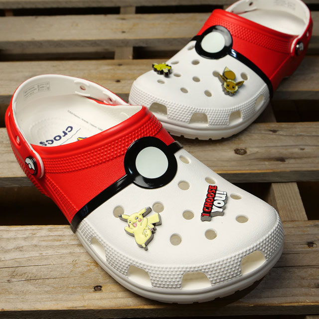 クロックス crocs サンダル メンズ ポケモン ポケボール クラシック クロッグ [212064-90H FW26] Pokemon Poke Ball Classic Clog 靴 コラボ Multi 正規取扱店 | crocs | 01