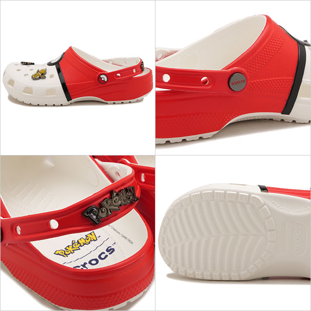 クロックス crocs サンダル メンズ ポケモン ポケボール クラシック クロッグ [212064-90H FW26] Pokemon Poke Ball Classic Clog 靴 コラボ Multi 正規取扱店 | crocs | 02