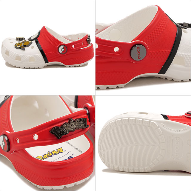 クロックス crocs サンダル キッズ ポケモン ポケボール クラシック クロッグ トドラー [213597-90H FW26] Pokemon Poke Ball Classic Clog T Multi 正規取扱店 | crocs | 02
