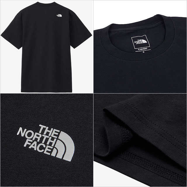 ザ ノース フェイス THE NORTH FACE メンズ NT82641-K S S 60th Simple Logo Tee ノースフェイス TNF 半袖Tシャツ 60周年記念 コットン ストリート 正規取扱店 | THE NORTH FACE | 02