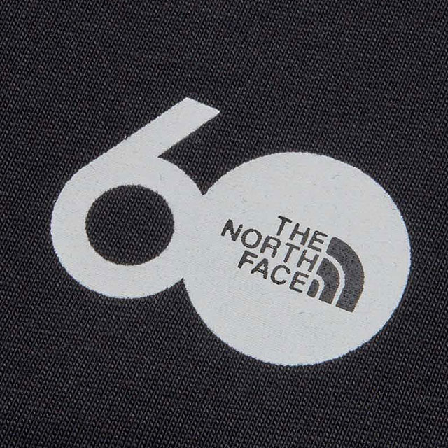 ザ ノース フェイス THE NORTH FACE メンズ NT82641-K S S 60th Simple Logo Tee ノースフェイス TNF 半袖Tシャツ 60周年記念 コットン ストリート 正規取扱店 | THE NORTH FACE | 03
