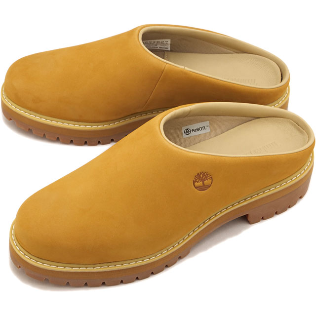 ティンバーランド Timberland クロッグシューズ メンズ ヘリテージクロッグ A5RCB-754 HERITAGE CLOG 靴 サボシューズ 室内履き ベージュ WHEAT 正規取扱店 | Timberland