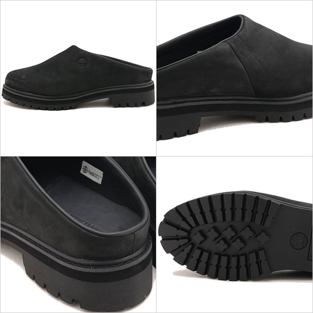 ティンバーランド Timberland クロッグシューズ メンズ ヘリテージクロッグ A5RCB-W05 HERITAGE CLOG 靴 サボシューズ 室内履き アウトドア 黒 BLACK 正規取扱店 | Timberland | 02