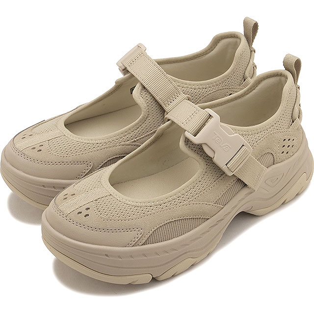テバ Teva スニーカー レディース アンプソール ガイラ メリージェーン [1176481-HMMS FW26] W AMPSOLE GAILA MARY JANE 靴 ベージュ HUMMUS 正規取扱店 | Teva