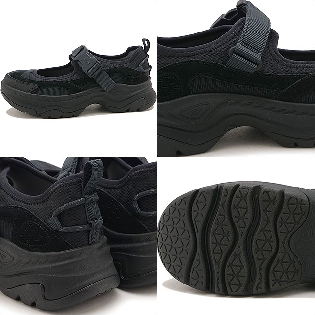 テバ Teva スニーカー レディース アンプソール ガイラ メリージェーン [1176481-BCBK FW26] W AMPSOLE GAILA MARY JANE 靴 BLACK 正規取扱店 | Teva | 02