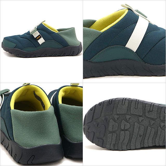 テバ Teva スニーカー レディース リエンバー 1173975-JBG W REEMBER CAMP ウィメンズ 靴 スリッポン クロッグ 防寒 秋冬 グリーン JUNE-BUG MYRTLE 正規取扱店 | Teva | 02