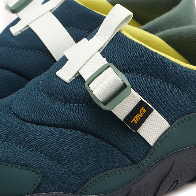 テバ Teva スニーカー レディース リエンバー 1173975-JBG W REEMBER CAMP ウィメンズ 靴 スリッポン クロッグ 防寒 秋冬 グリーン JUNE-BUG MYRTLE 正規取扱店 | Teva | 03